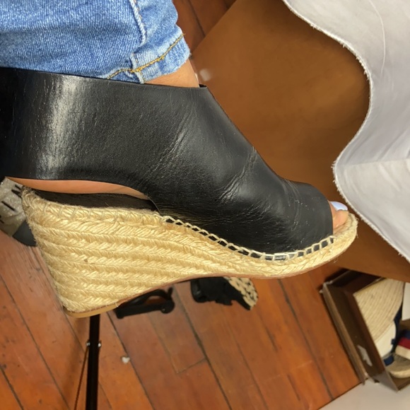 Celine Black Wedges EU37/US7 - Picture 8 of 9